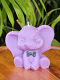 Elefant băiețel - Lumânare decorativă din ceară de soia